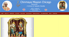 Desktop Screenshot of chinmaya-yamunotri.com